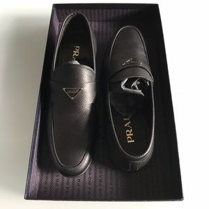 prada mens loafers